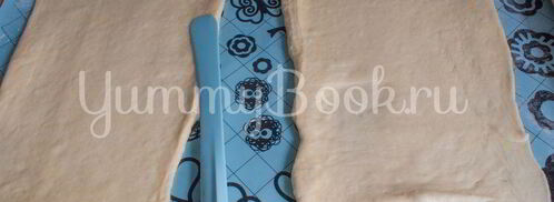 маковый дрожжевой рулет. Шаг 7