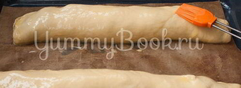 маковый дрожжевой рулет. Шаг 9