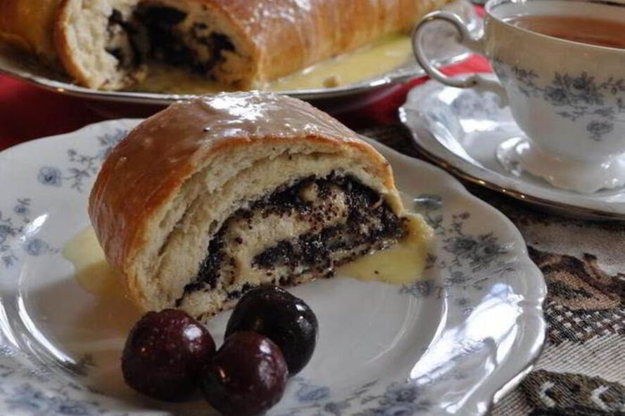 Рецепт макового рулета