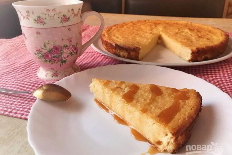 Рецепт итальянского манника на рикотте