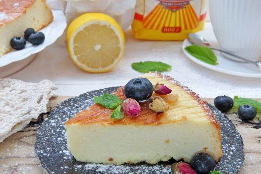 Рецепт итальянского манника с рикоттой