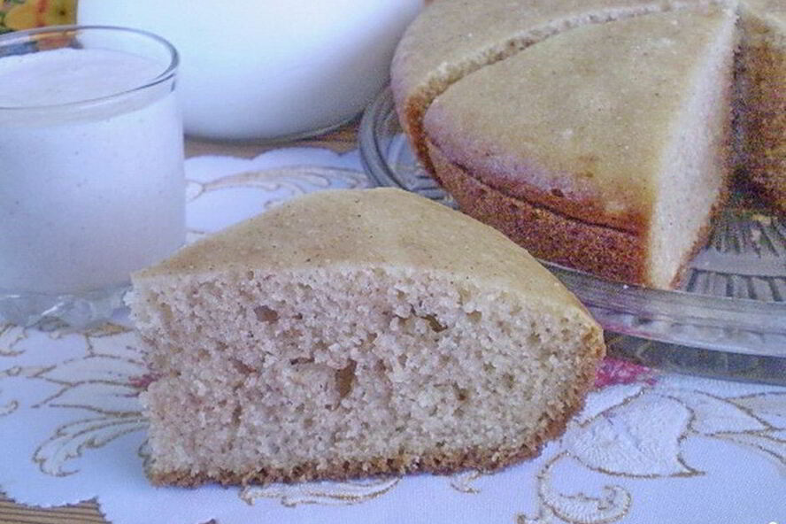 Рецепт классического манника на кефире