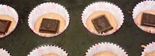 маффин-манник шоколад в шоколаде. Шаг 5