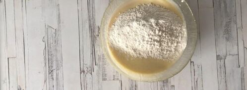 манник без молока на сметане. Шаг 5