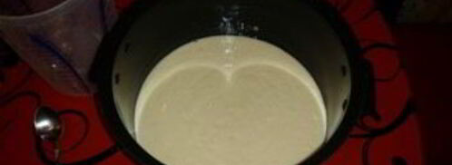 манник на йогурте. Шаг 2