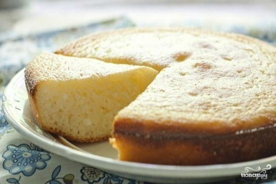 Рецепт манника на кефире без муки