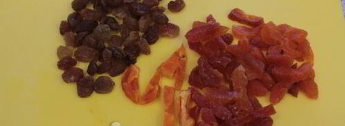 манник на кефире с изюмом. Шаг 6