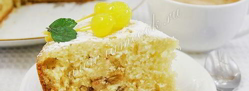 манник на кефире с мукой в мультиварке. Шаг 10