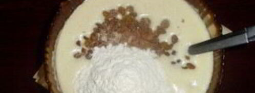 манник на кефире в микроволновке. Шаг 2