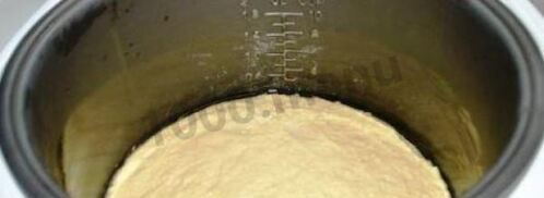 манник на сметане в мультиварке. Шаг 4