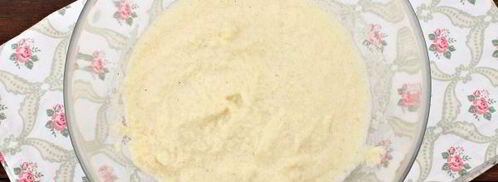 манник на воде с яйцами. Шаг 3