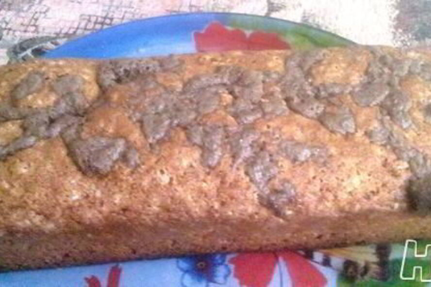 Рецепт манника с халвой