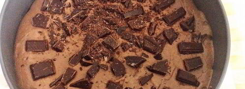 манник с шоколадом и какао. Шаг 9