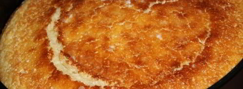 манник стаканник в сливочной заливке. Шаг 9