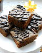 Постный шоколадный манник