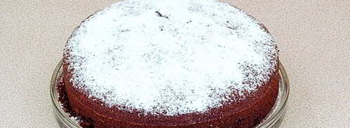 шоколадный манник на сметане. Шаг 15