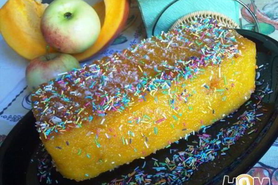 Рецепт тыквенного манника