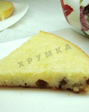 Вкусный манник на кефире в мультиварке