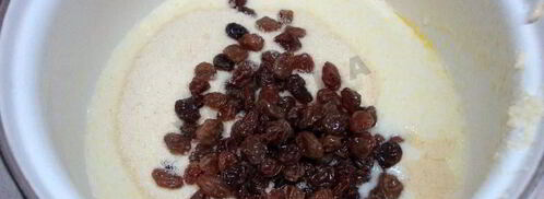 вкусный манник на кефире в мультиварке. Шаг 3