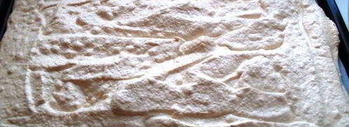 меренговый рулет. Шаг 3