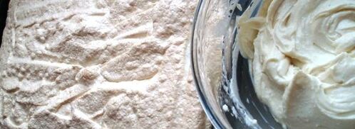 меренговый рулет. Шаг 5