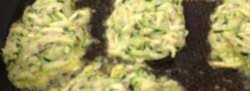 быстрые оладьи из кабачков. Шаг 3