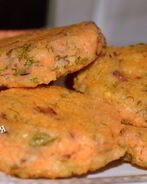 Чечевичные оладьи