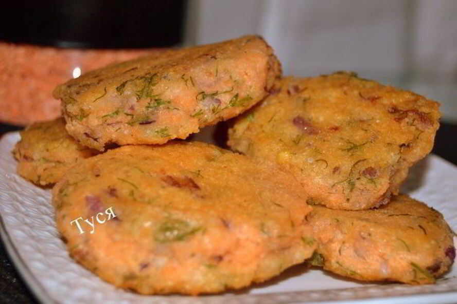 Рецепт чечевичных оладий