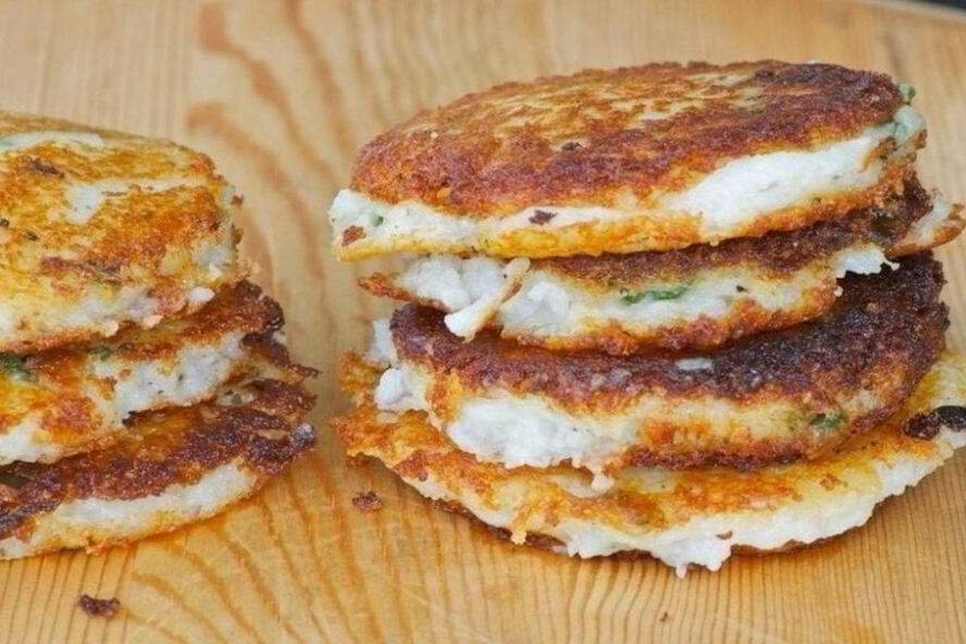 Рецепт картофельных оладушек с зеленью