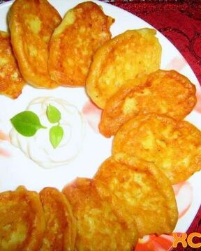Картофельные оладьи