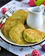 Оладушки из кабачков для детей