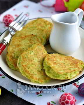 Оладушки из кабачков для детей