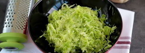 оладушки из кабачков для детей. Шаг 3