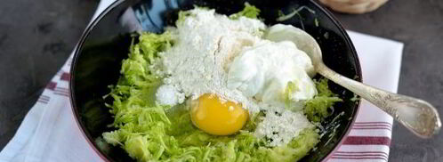 оладушки из кабачков для детей. Шаг 4