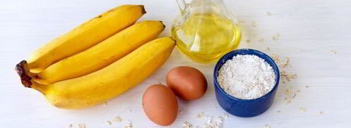оладьи из бананов и яиц. Шаг 2