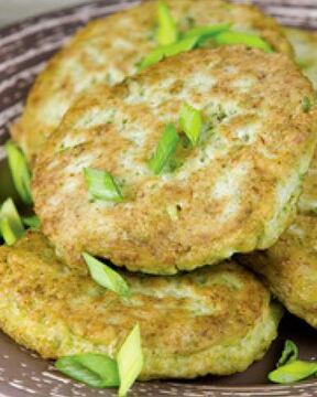 Оладьи из брокколи