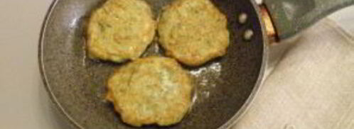 оладьи из кабачков с творогом. Шаг 4