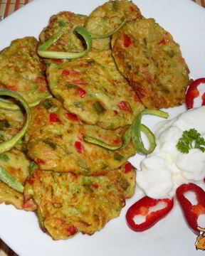 Оладьи из кабачков