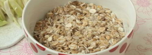 оладьи из капусты с овсяными хлопьями. Шаг 3