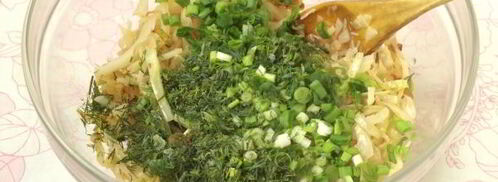 оладьи из капусты с овсяными хлопьями. Шаг 5