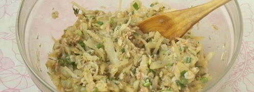 оладьи из капусты с овсяными хлопьями. Шаг 7