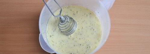 оладьи из куриного филе с крахмалом и кефиром. Шаг 5