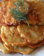 Оладьи из огурцов