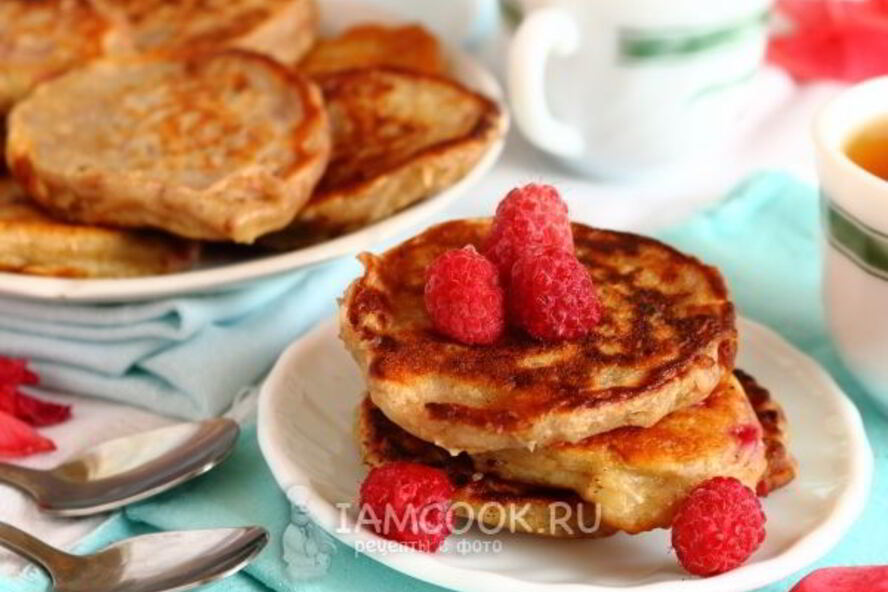 Рецепт оладий из овсяной каши
