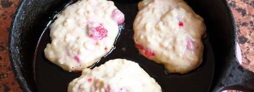 оладьи из овсяной каши. Шаг 10