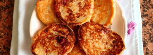 оладьи из овсяной каши. Шаг 12