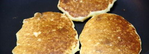 оладьи из пшенной каши. Шаг 14