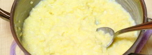 оладьи из пшенной каши. Шаг 8