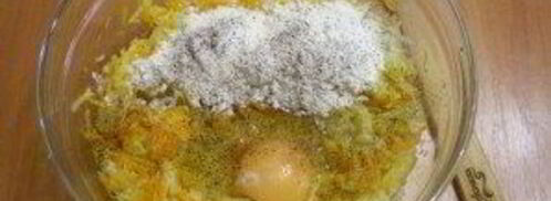 оладьи из тыквы и кабачков. Шаг 3