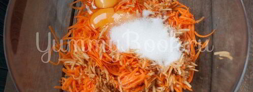 оладьи из тыквы и яблок. Шаг 3